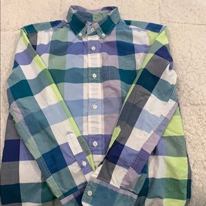 DONATED Crewcuts boys size 12 plaid shirt
